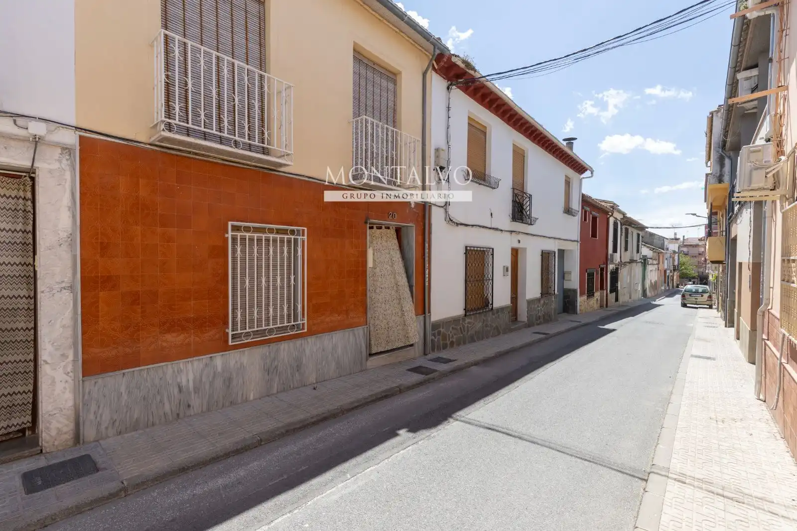 Vista exterior de Casa adosada en venda en Atarfe
