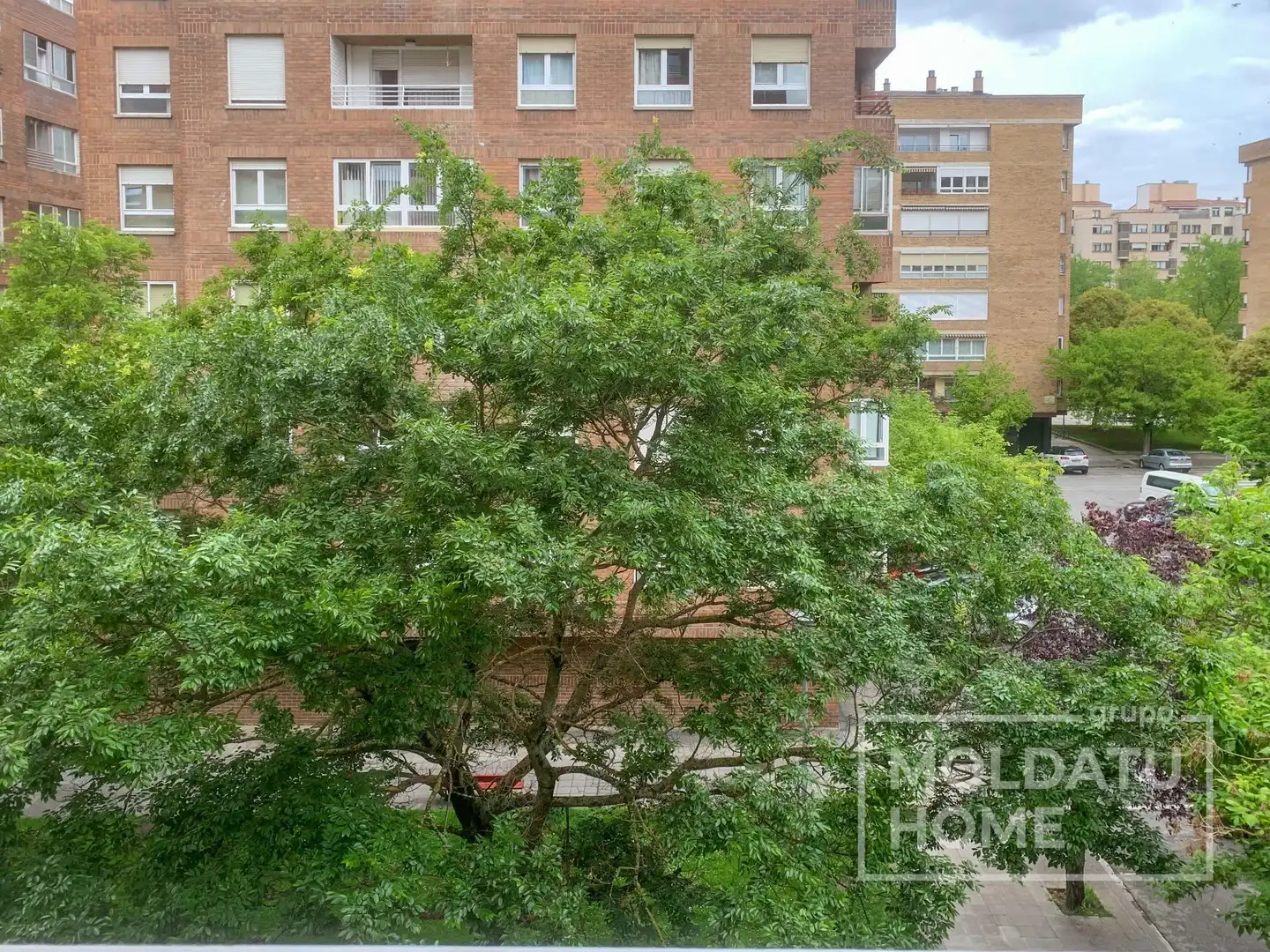 Vista exterior de Pis de lloguer en  Pamplona / Iruña amb Calefacció i Moblat