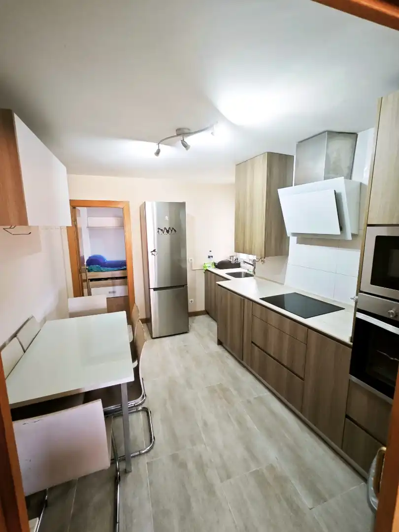 Küche von Wohnung zur Miete in Salamanca Capital mit Balkon