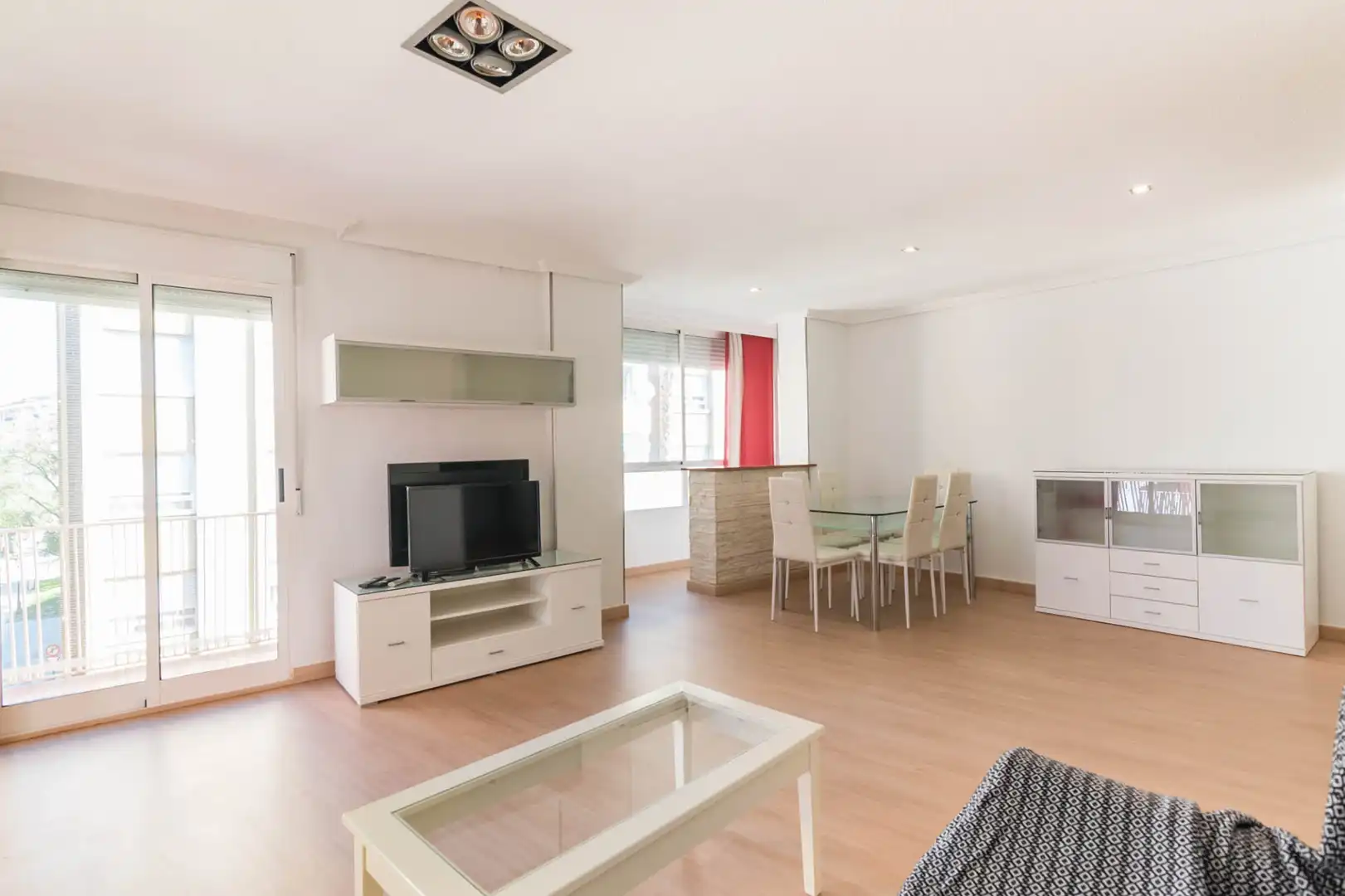 Sala de estar de Piso en venta en Molina de Segura con Aire acondicionado, Parquet y Amueblado