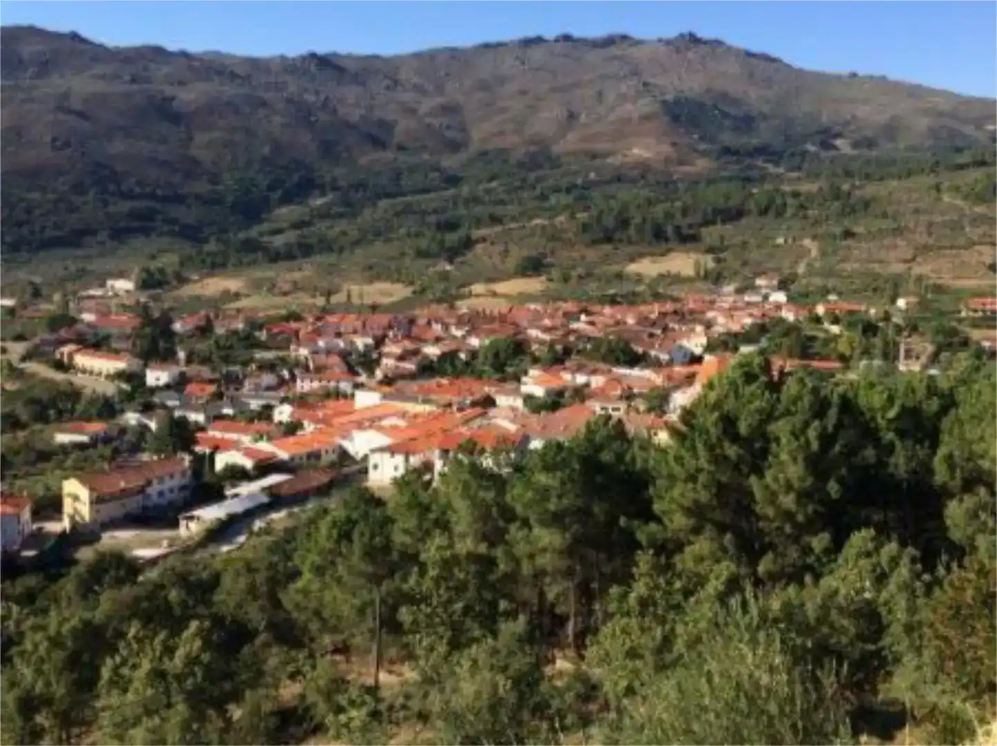 Vista exterior de Casa o xalet en venda en San Martín de Trevejo