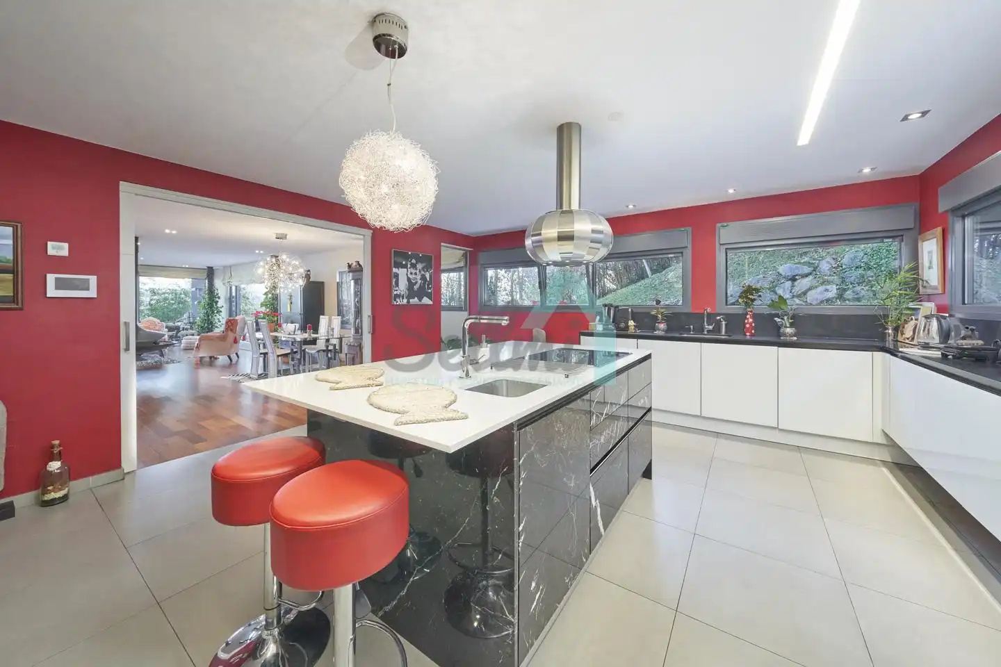 Kitchen of Houses for sale in Oviedo   with Air Conditioner, Heating and Private garden