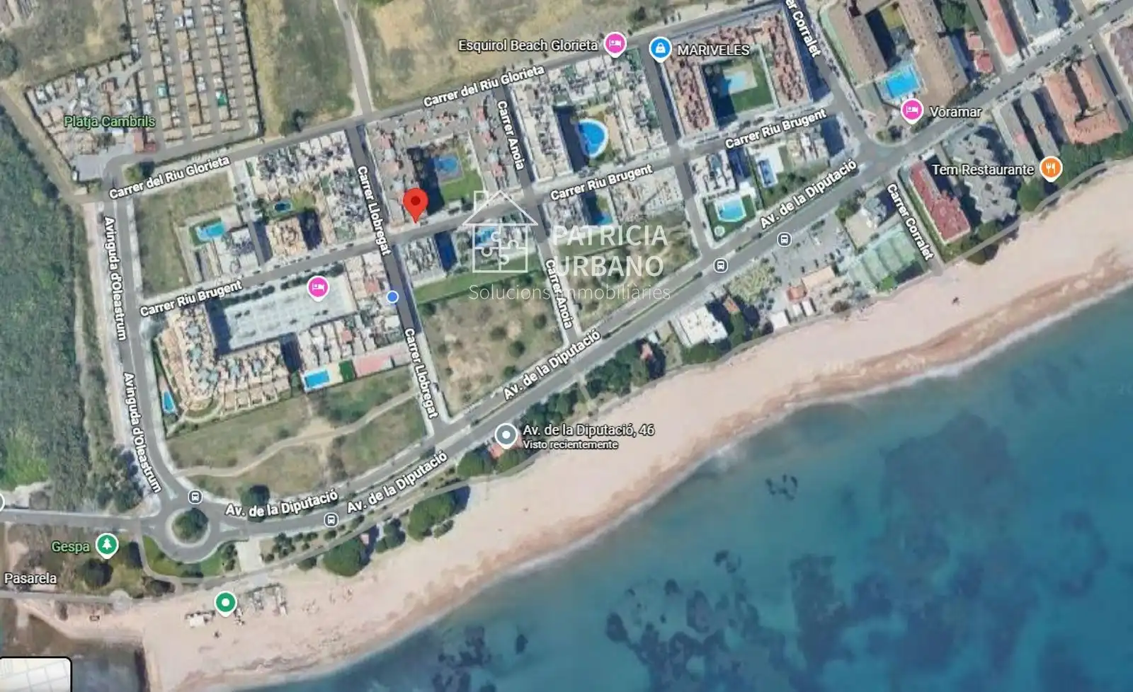 Exterior view of Flat for sale in Cambrils  with Air Conditioner, Heating and Parquet flooring