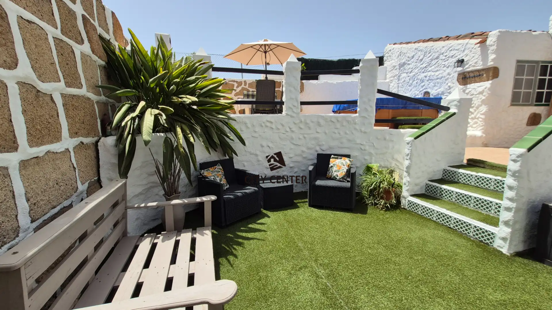 Terrace of Houses for sale in San Miguel de Abona  with Private garden, Terrace and Jacuzzi