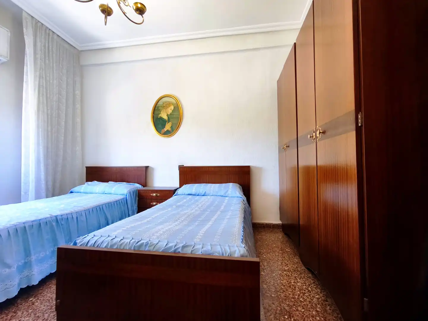 Bedroom of Flat for sale in  Logroño  with Terrace and Furnished