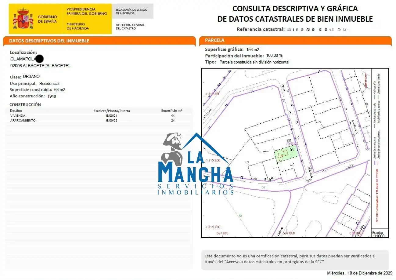 Außenansicht von Residential zum Verkauf in Albacete
