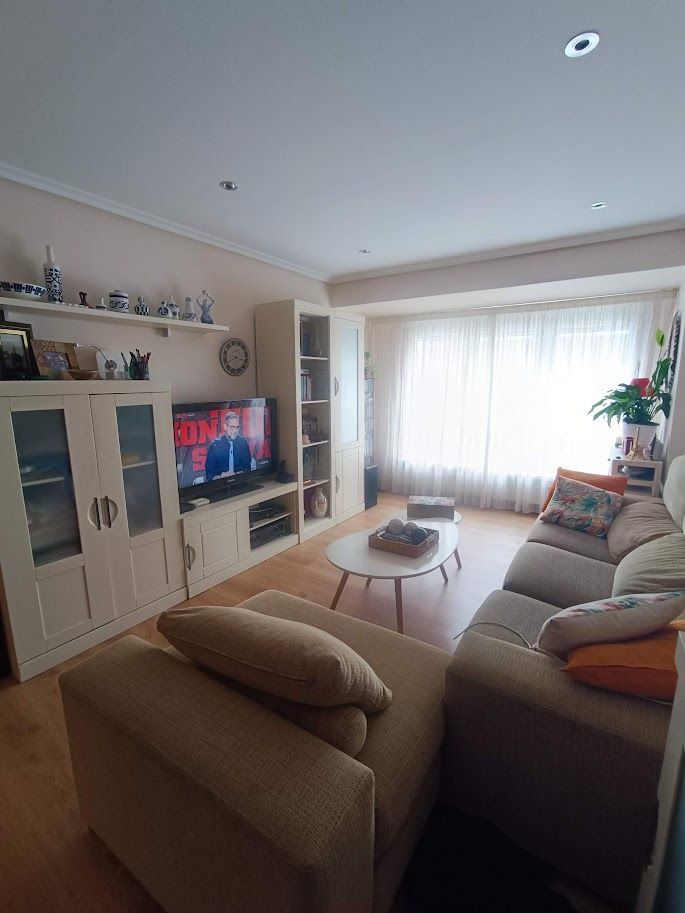 Living room of Flat to rent in A Coruña Capital   with Heating and Furnished