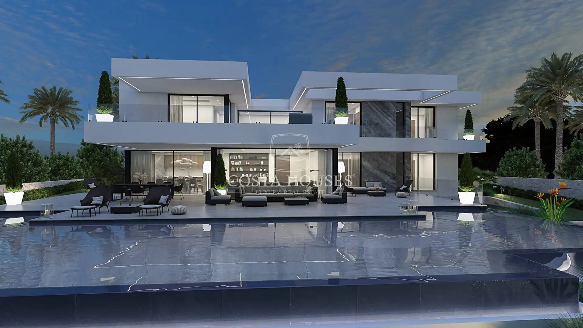 Exterior view of Houses for sale in Dénia  with Air Conditioner, Private garden and Terrace