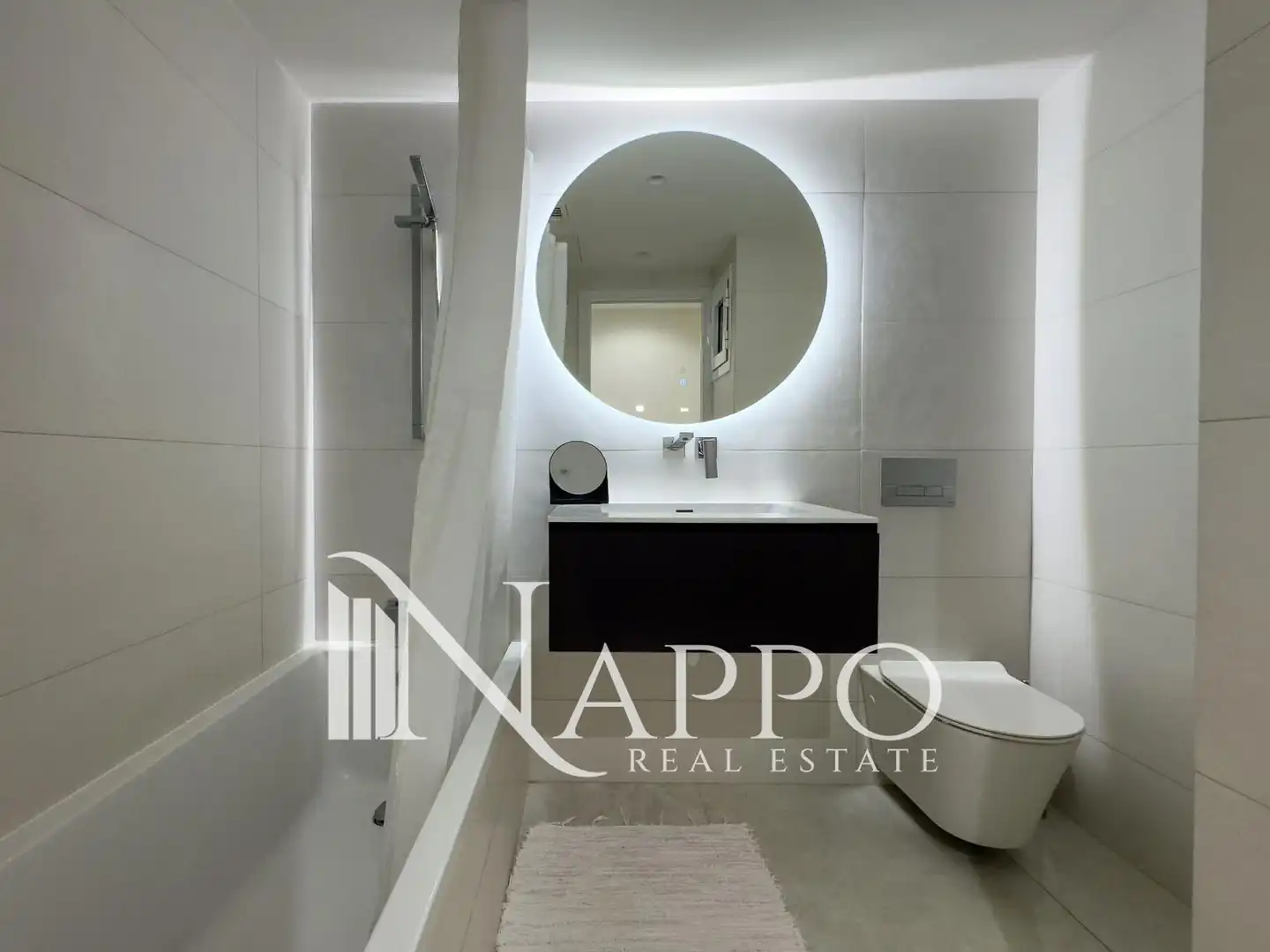 Badezimmer von Wohnung zum Verkauf in  Palma de Mallorca mit Klimaanlage, Heizung und Terrasse