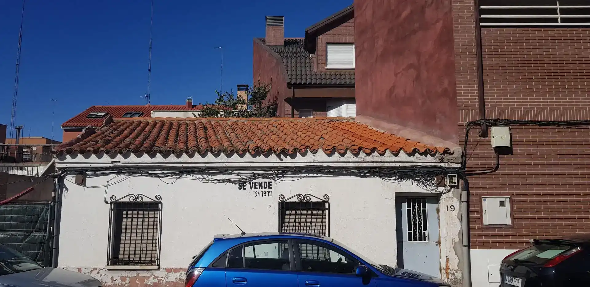 Vista exterior de Casa adosada en venda en Alcalá de Henares
