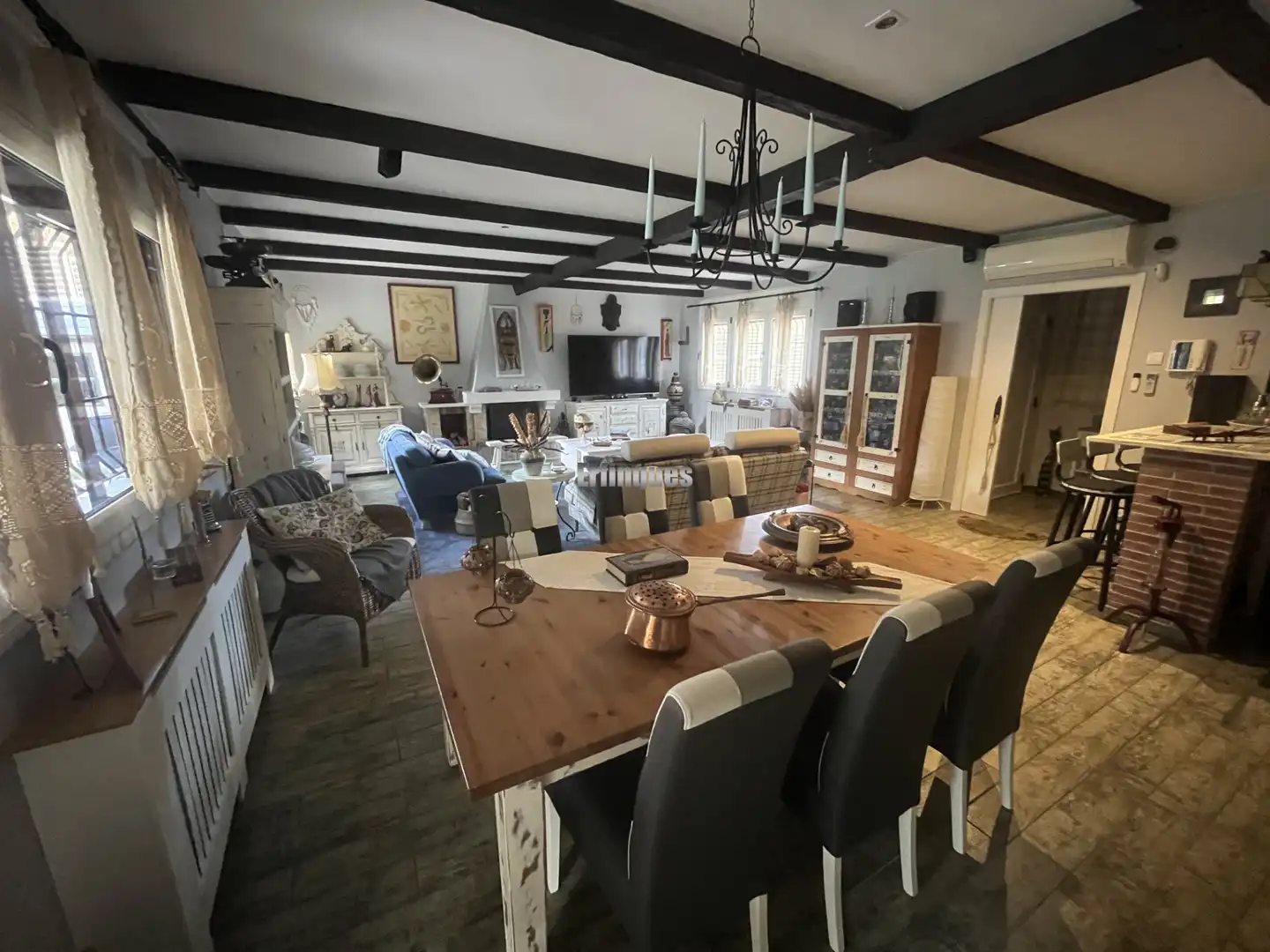 Esszimmer von Haus oder Chalet zum Verkauf in Rubí mit Klimaanlage, Heizung und Privatgarten