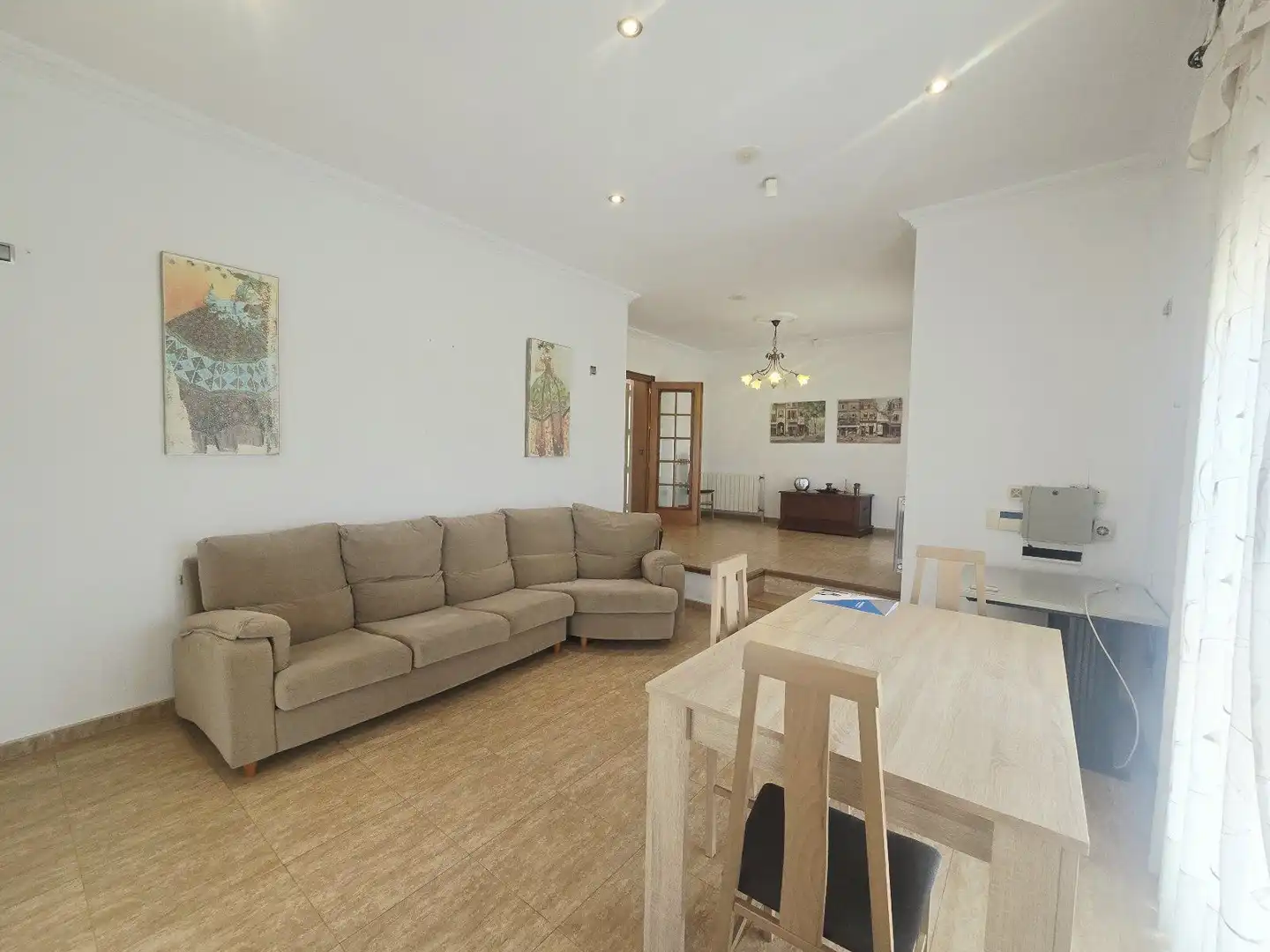 Wohnzimmer von Haus oder Chalet zum Verkauf in Sorbas mit Klimaanlage, Privatgarten und Terrasse