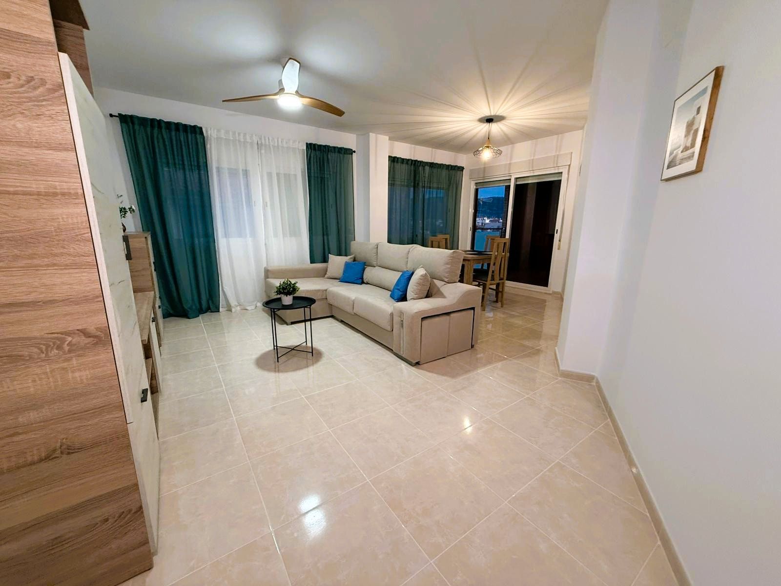 Living room of Flat to rent in Alcalà de Xivert  with Swimming Pool, Furnished and Oven