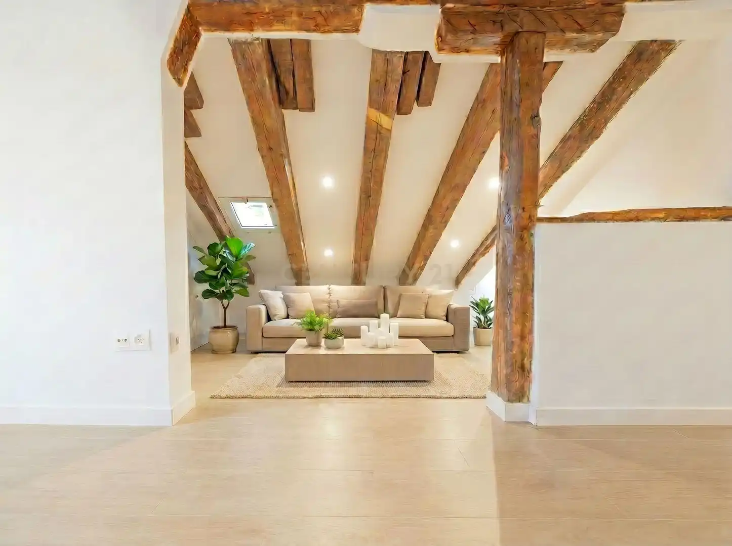 Sala de estar de Piso en venta en Madrid con Aire acondicionado, Lavadora y Microondas
