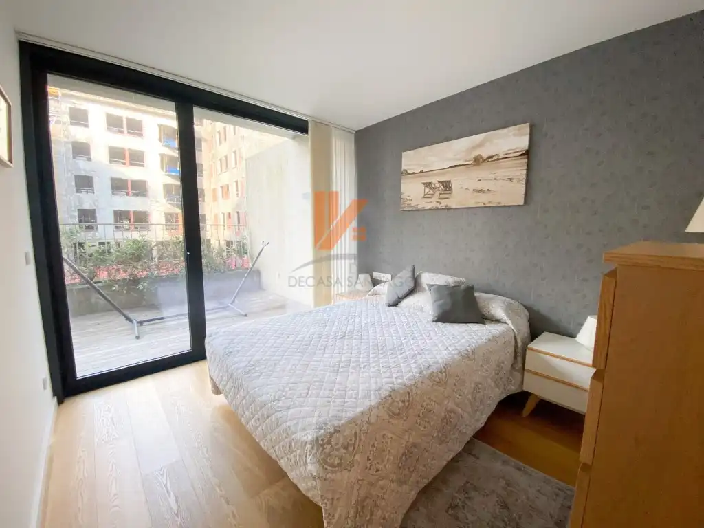 Bedroom of Duplexes for rent in Santiago de Compostela   with Furnished