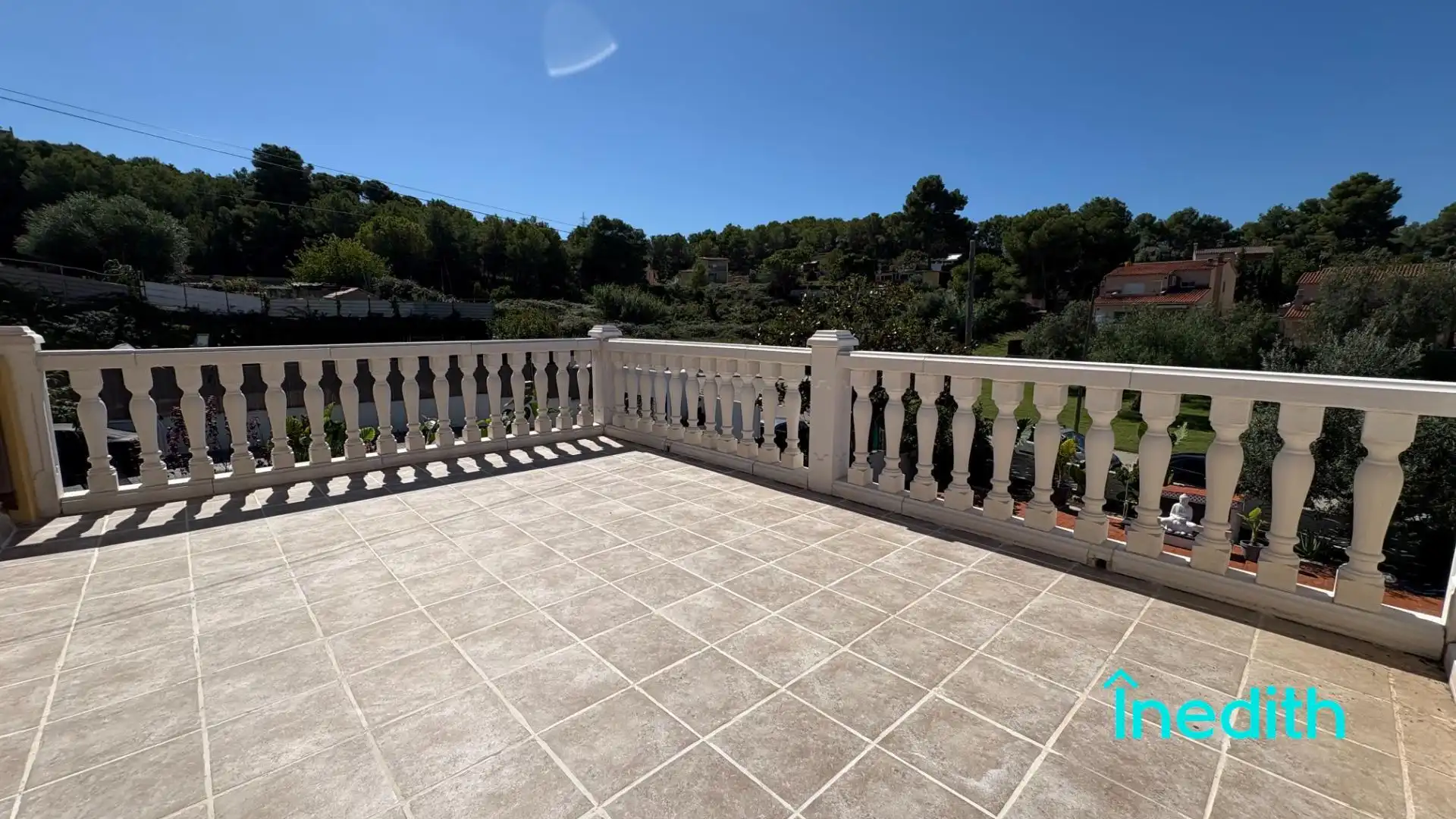 Terrassa de Casa o xalet en venda en Cunit amb Aire condicionat, Calefacció i Jardí privat