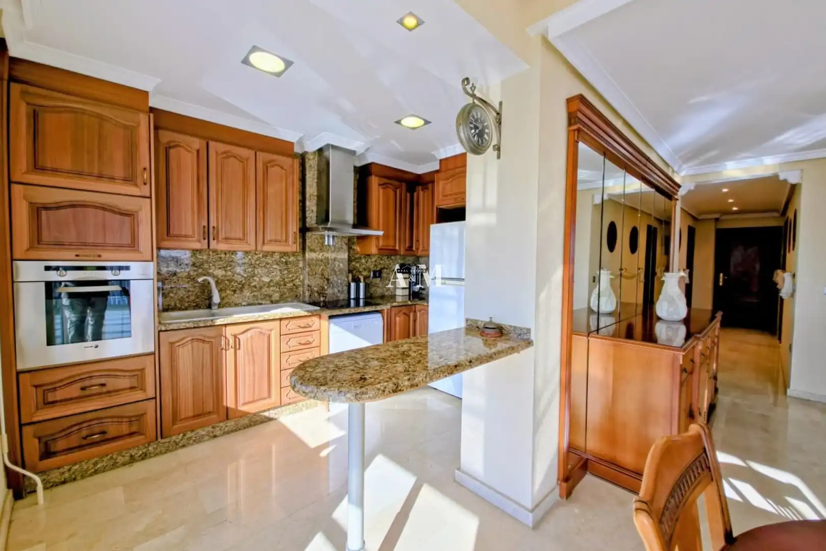 Kitchen of Flat for rent in Torrevieja  with Air Conditioner, Heating and Terrace