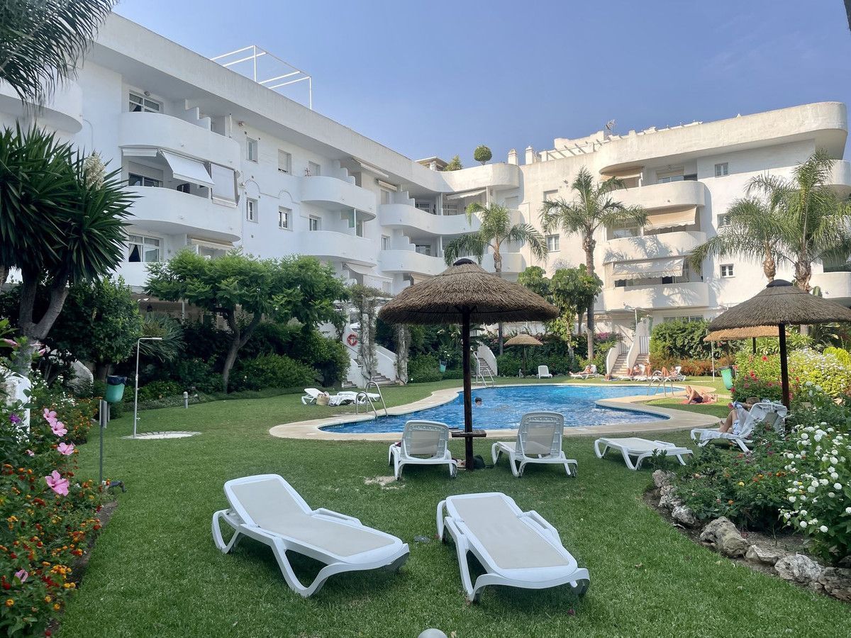 Jardí de Apartament de lloguer en Marbella amb Aire condicionat, Calefacció i Terrassa