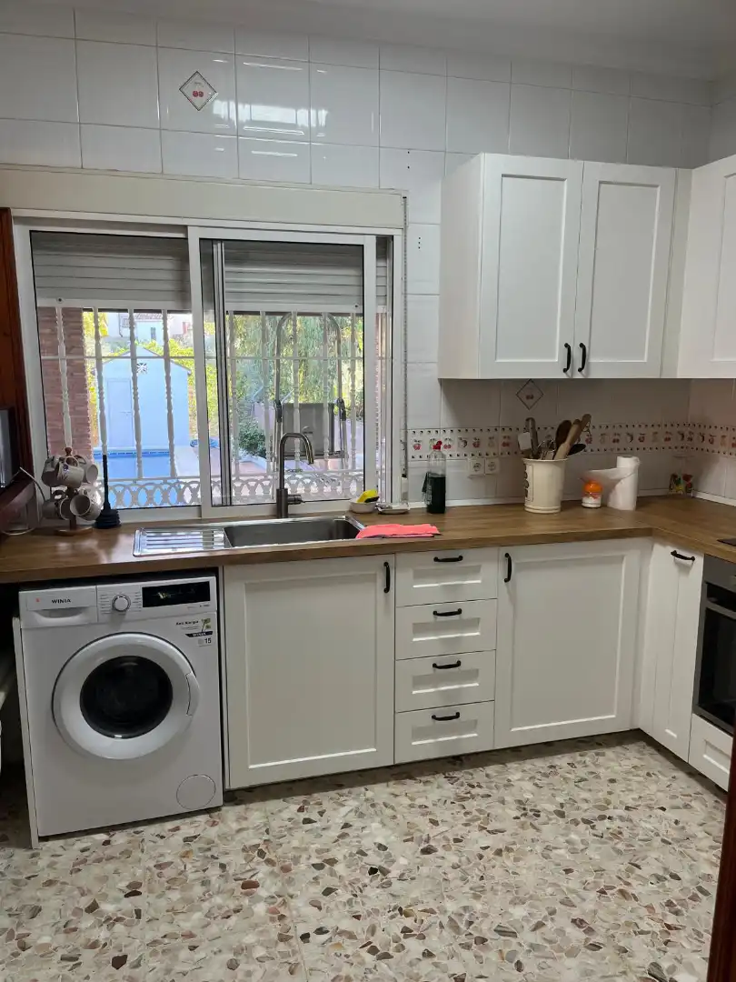 Cocina de Casa o chalet de alquiler en Alhaurín El Grande con Jardín privado, Terraza y Amueblado