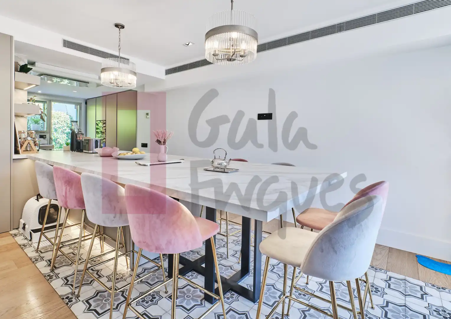 Comedor de Casa o chalet en venta en Barcelona con Aire acondicionado, Calefacción y Parquet