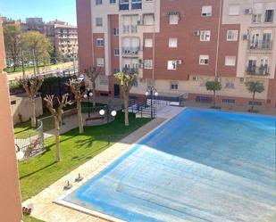 Swimming pool of Flat for sale in  Jaén Capital  with Air Conditioner, Heating and Parquet flooring