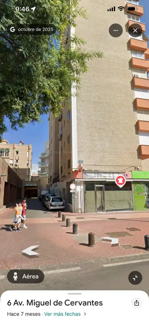 Vista exterior de Garatge de lloguer en Murcia