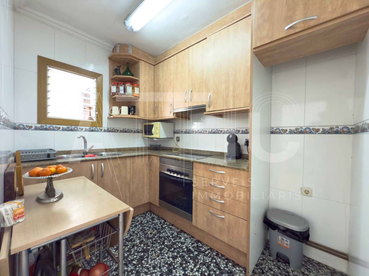 Kitchen of Single-family semi-detached for sale in Sabadell  with Air Conditioner, Heating and Terrace