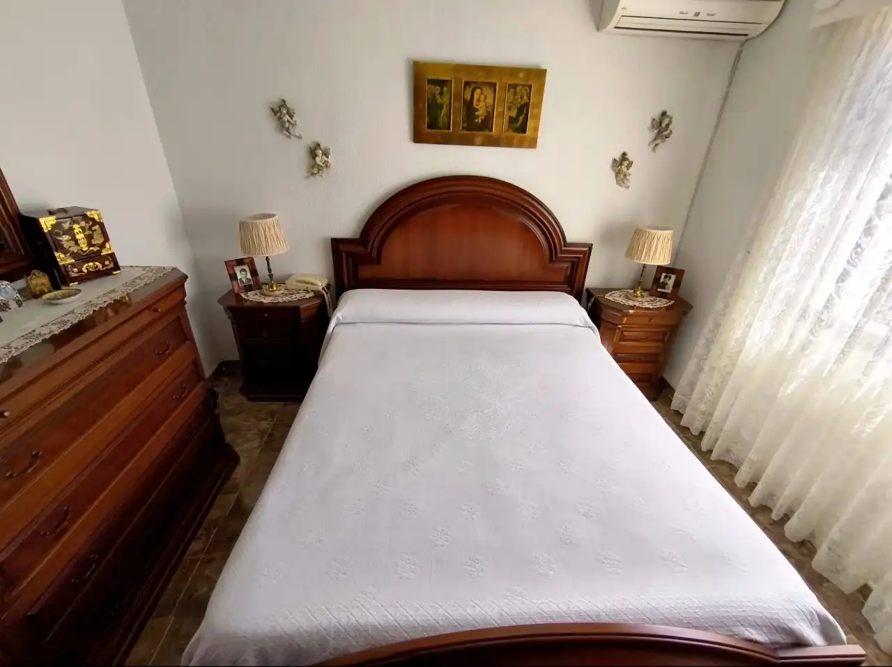 Habitación de Casa o chalet de alquiler en Cartagena con Aire acondicionado, Calefacción y Jardín privado