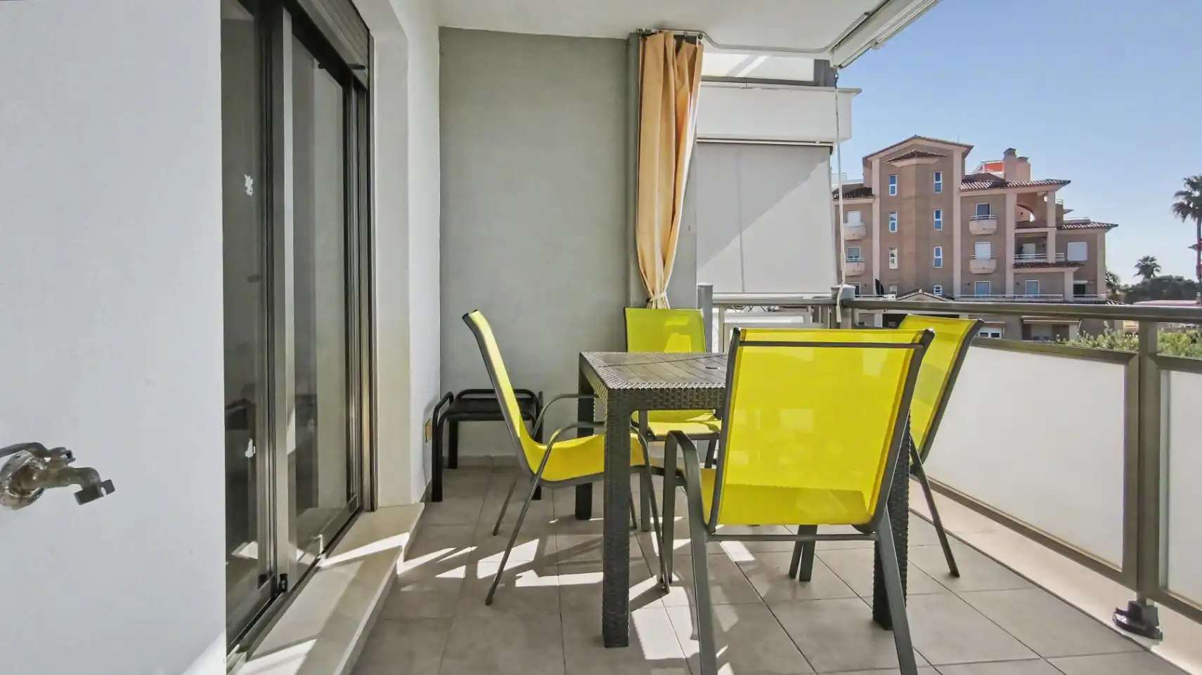 Terrace of Apartments for sale in Oliva  with Air Conditioner, Heating and Private garden