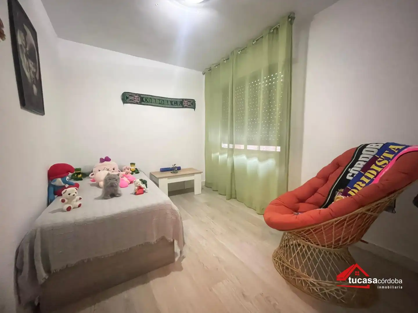Bedroom of Flat for sale in Córdoba  with Air Conditioner, Parquet flooring and Terrace