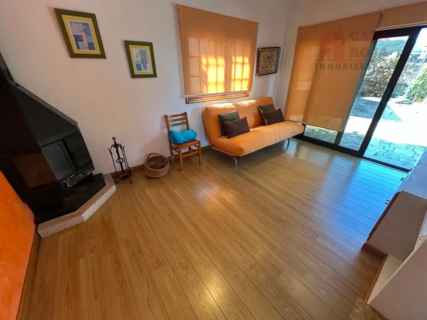 Living room of Houses for sale in Cangas   with Air Conditioner, Heating and Terrace