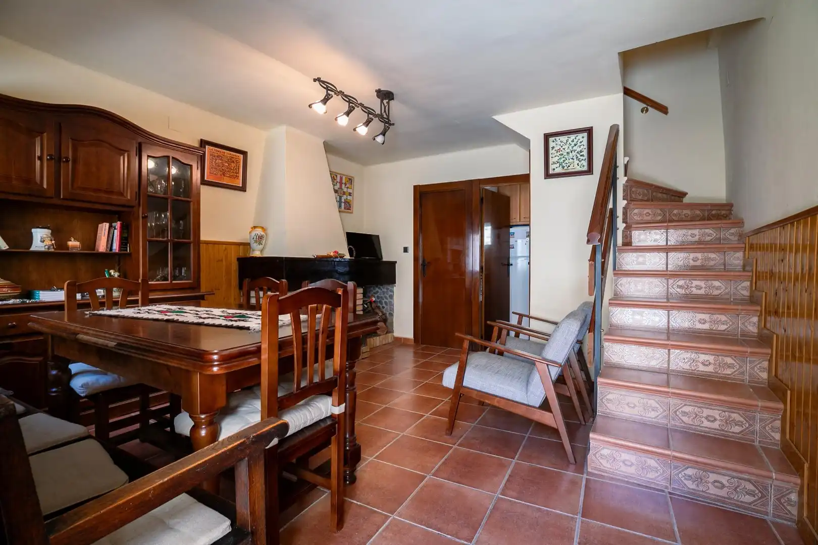 Comedor de Casa o chalet en venta en Santa Eulalia de Gállego con Amueblado
