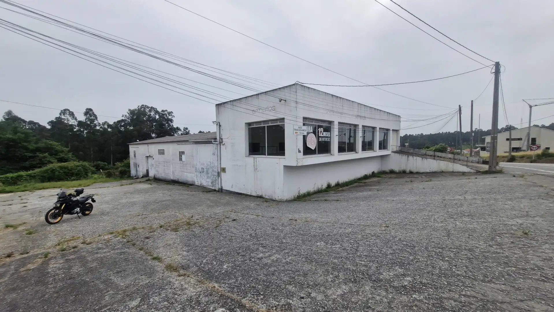 Exterior view of Industrial buildings for sale in Meaño