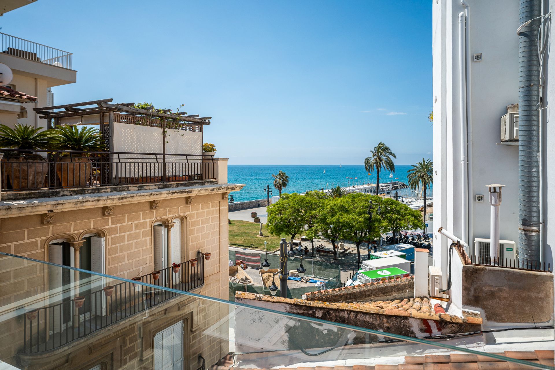 Dormitori de Casa adosada en venda en Sitges amb Aire condicionat, Calefacció i Parquet