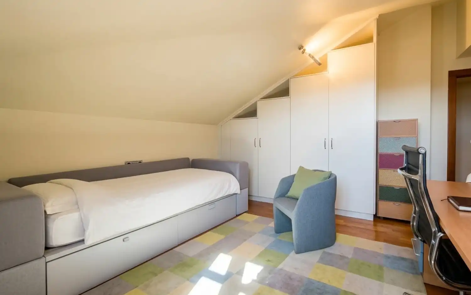Schlafzimmer von Maisonette zur Miete in Murcia mit Klimaanlage, Heizung und Waschmaschine