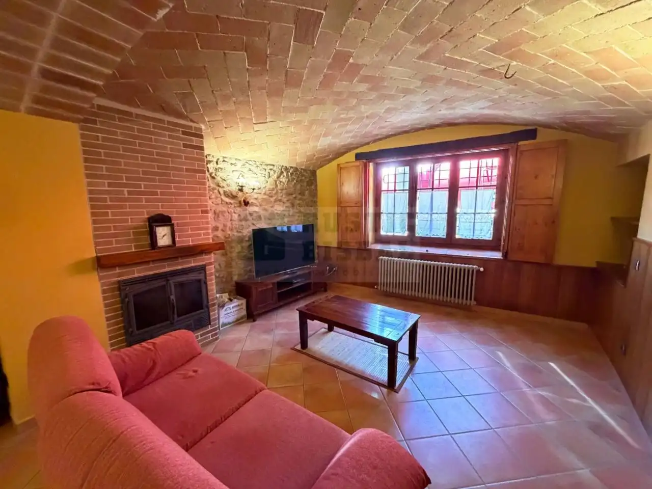 Living room of Country homes for rent in Rupià  with Heating, Private garden and Terrace
