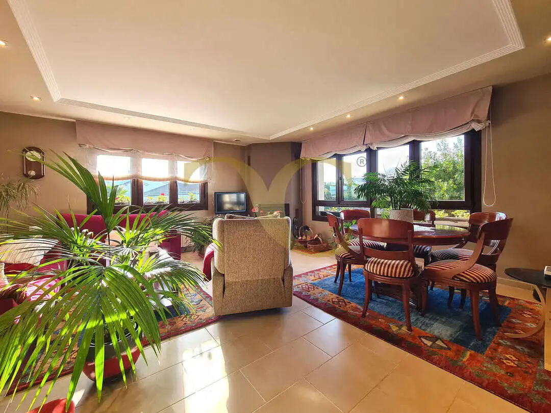 Sala de estar de Casa o chalet en venta en Siero con Calefacción, Terraza y Trastero