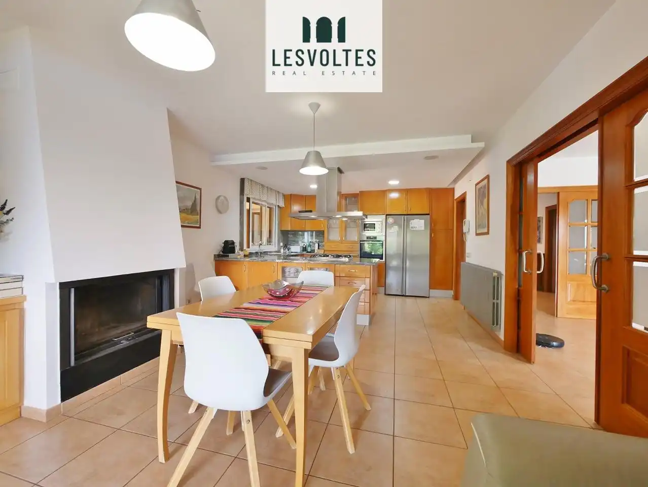 Kitchen of Houses for sale in Mont-ras  with Air Conditioner, Heating and Private garden