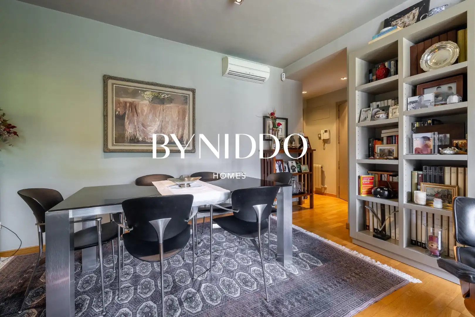Dining room of Flat for sale in Sant Cugat del Vallès  with Air Conditioner, Heating and Private garden