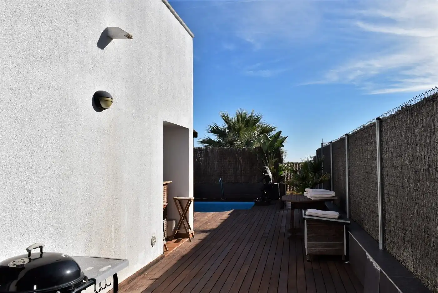 Terrassa de Casa adosada en venda en Calafell amb Calefacció, Jardí privat i Terrassa