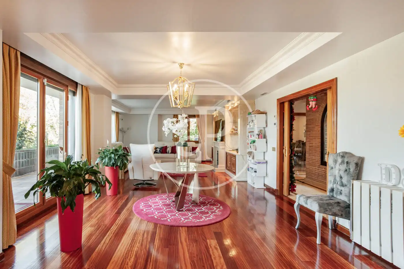 Comedor de Casa o chalet en venta en Pozuelo de Alarcón con Aire acondicionado, Calefacción y Jardín privado