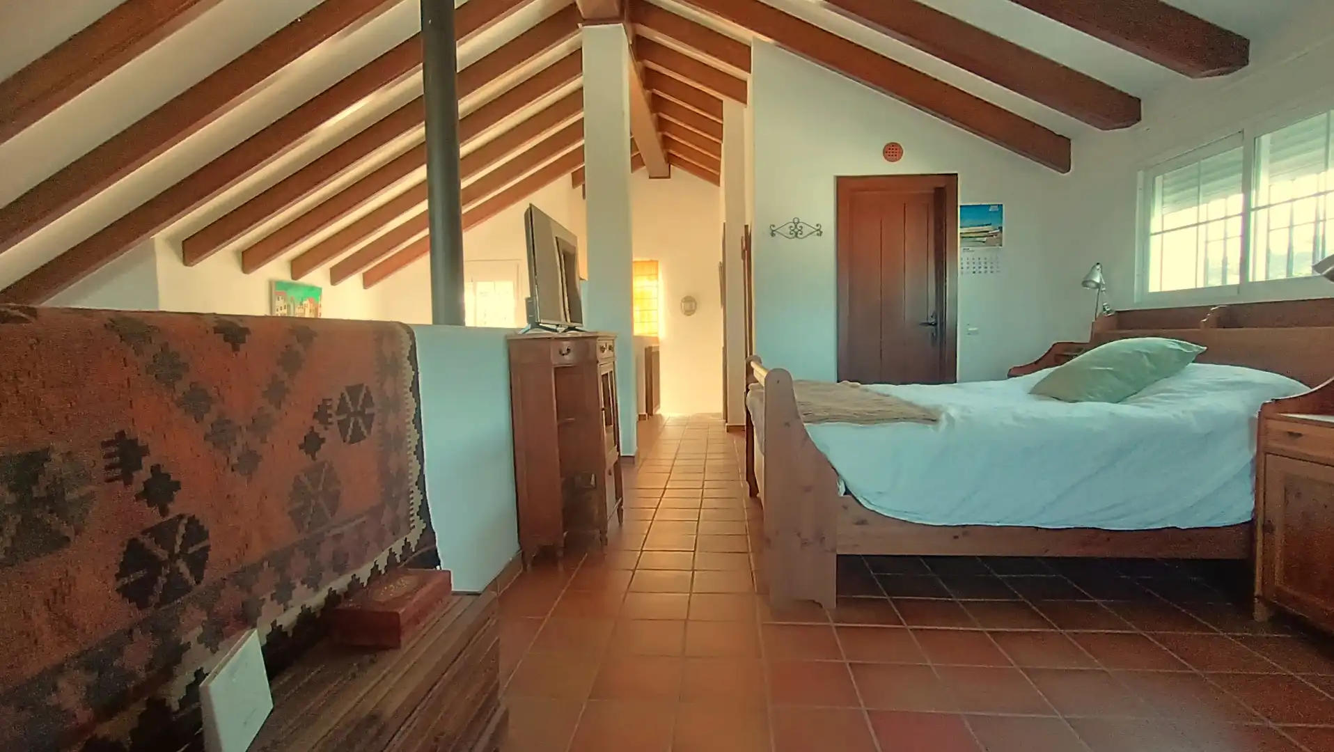 Habitación de Finca rústica en venta en Estepona con Aire acondicionado, Calefacción y Jardín privado