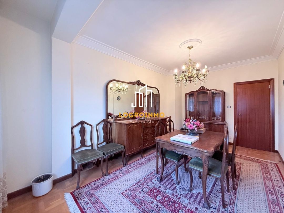 Menjador de Pis en venda en  Logroño amb Calefacció, Terrassa i Traster