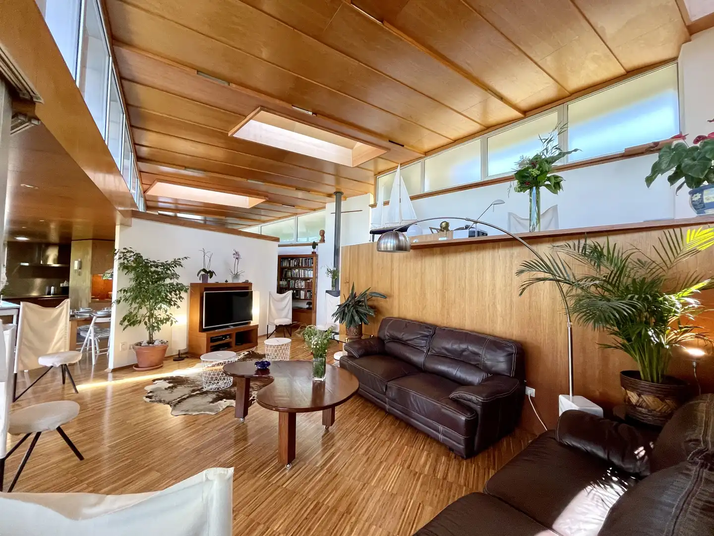 Sala de estar de Casa o chalet de alquiler en Nigrán con Calefacción, Jardín privado y Parquet