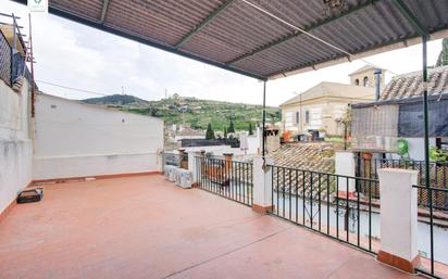 Exterior view of Single-family semi-detached for sale in  Granada Capital  with Air Conditioner, Heating and Terrace