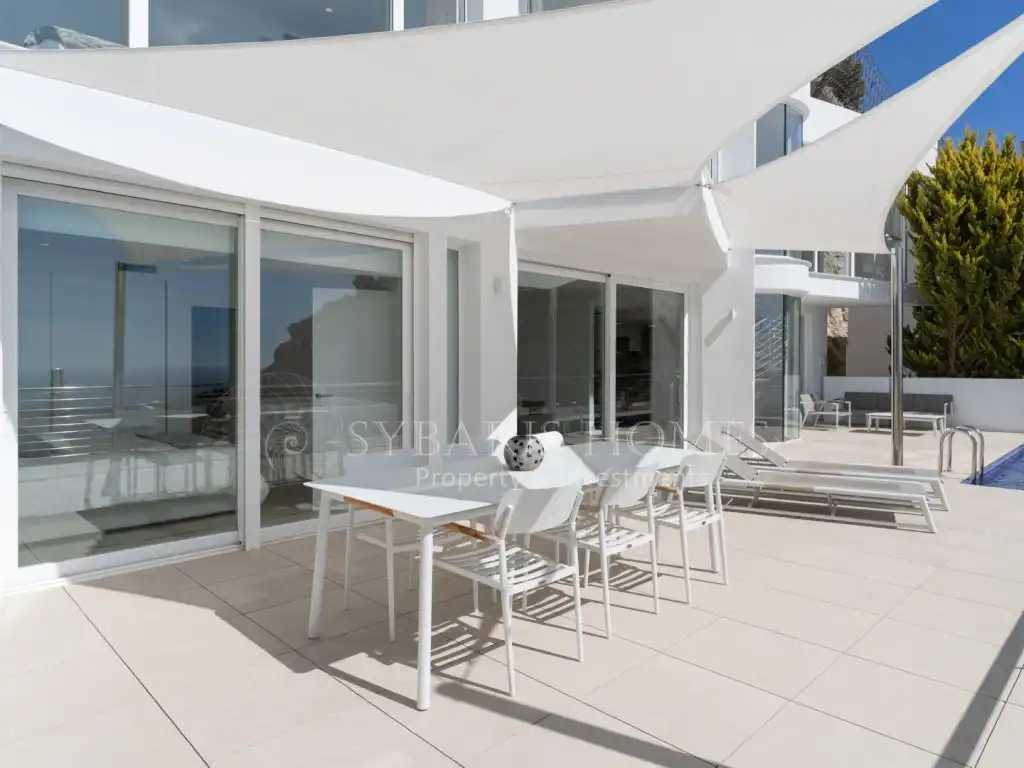 Terraza de Casa o chalet en venta en Altea con Piscina y Amueblado