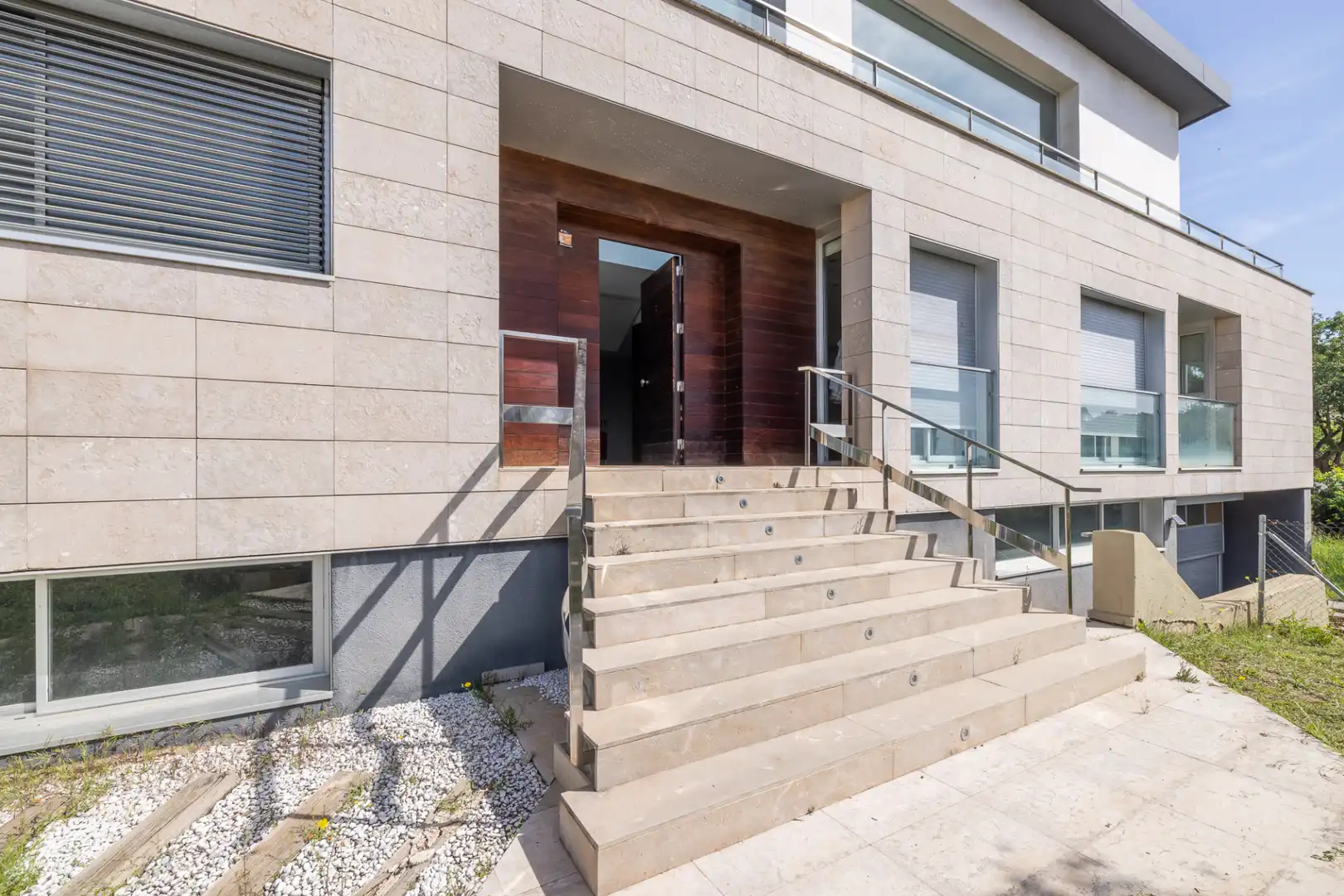 Exterior view of Houses for sale in Cerdanyola del Vallès  with Furnished