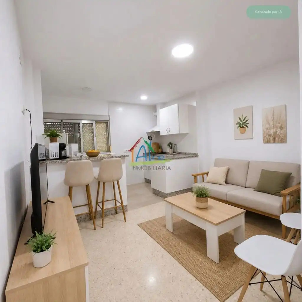 Sala d'estar de Apartament en venda en Almonte amb Moblat i Piscina comunitària