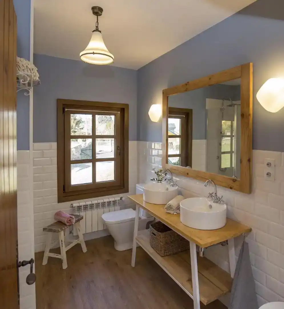 Bathroom of Houses for sale in Ares  with Private garden, Storage room and Swimming Pool