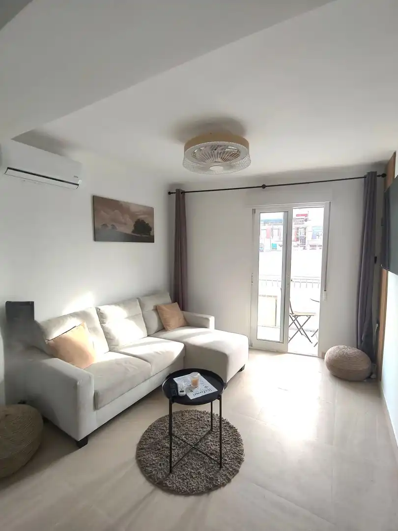 Living room of Apartments for rent in Santa Pola  with Air Conditioner and Furnished